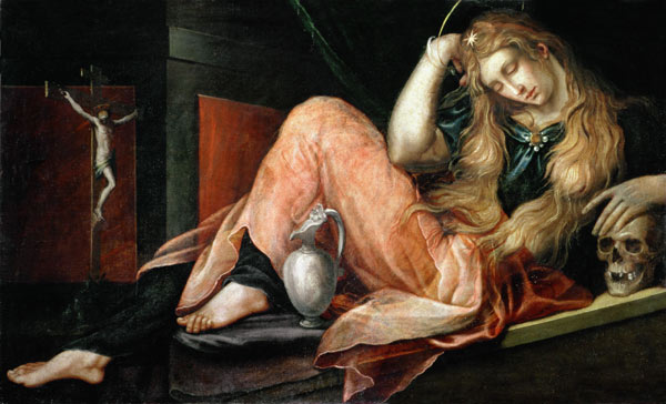 The Magdalene a Scuola pittorica italiana