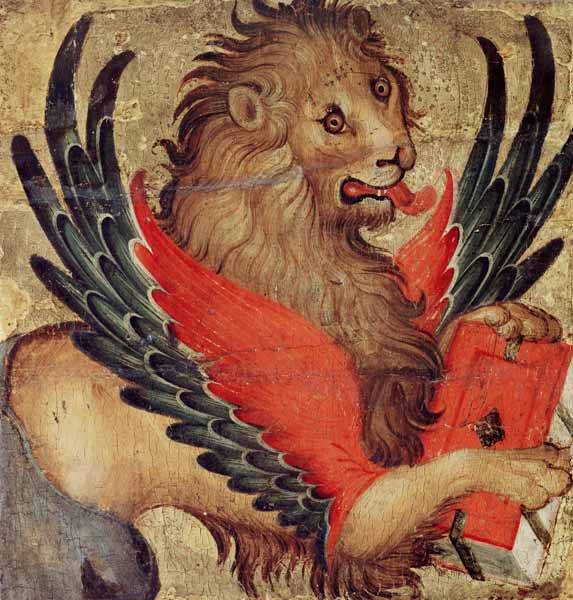 The Lion of St. Mark a Scuola pittorica italiana