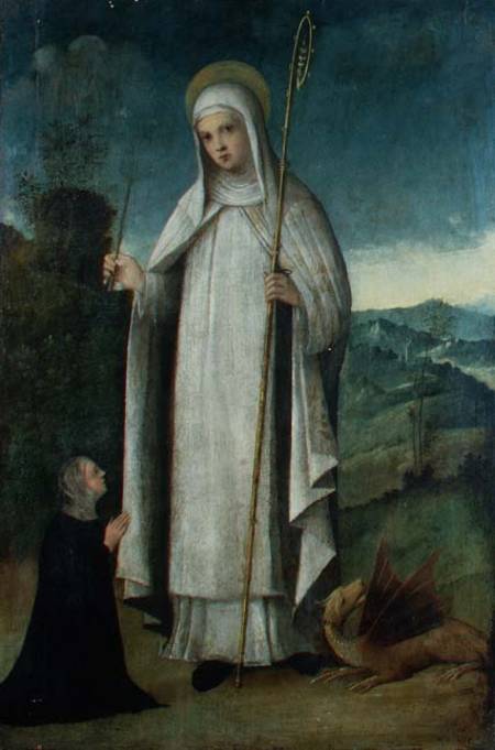 St. Margaret a Scuola pittorica italiana