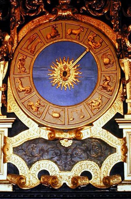 Orologio Zodicale (Zodiac Clock) a Scuola pittorica italiana