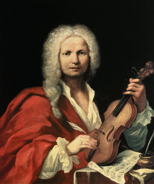 Portrait of Antonio Vivaldi (1678-1741) a Scuola pittorica italiana