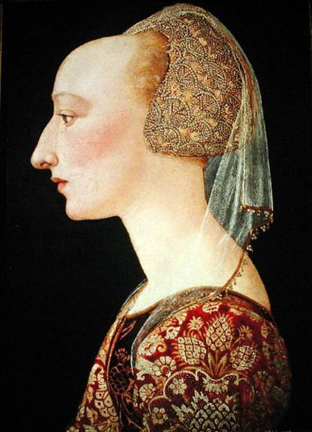 Portrait of a Lady in Red a Scuola pittorica italiana