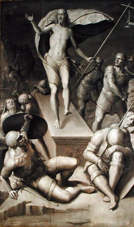 Resurrection of Christ a Scuola pittorica italiana