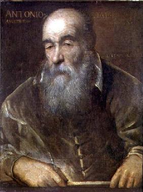 Portrait of Antonio da Ponte (1512-97) (built the Rialto Bridge)