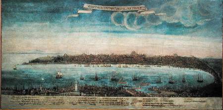 View of Constantinople a Scuola pittorica italiana