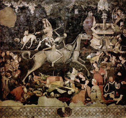 The Triumph of Death (fresco) a Italian School, (15th century)