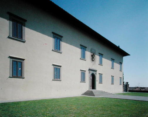 Villa Medicea di Cerreto Guidi, begun 1567 (photo) a Italian School, (16th century)