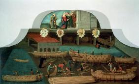 Sign of the Venetian Boat Builders' Guild, 1517 (panel)