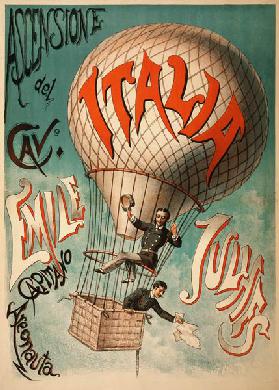 Emile Julhes, Aeronaut