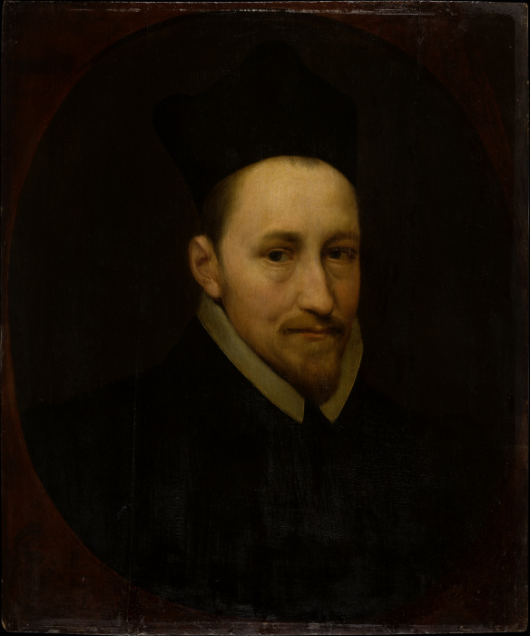 Portrait of a Cleric a Italienischer Meister des 17. Jahrhunderts
