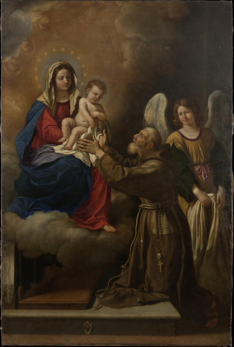 The Vision of Saint Anthony of Padua a Italienischer Meister des 17. Jahrhunderts