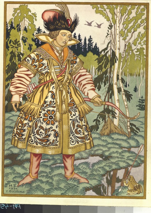 Ivan Tsarevich and Frog Princess a Ivan Jakovlevich Bilibin