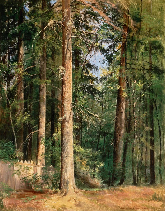 I.I.Shishkin, Forest, 1892 a Iwan Iwanowitsch Schischkin