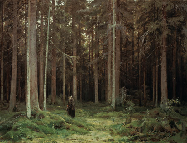 Shishkin / Countess Mordvinova s Forest a Iwan Iwanowitsch Schischkin