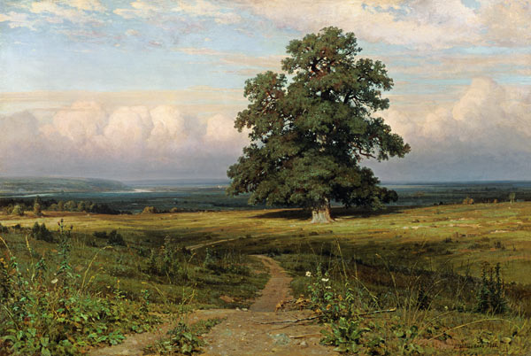 Shishkin / On barren heathland / 1883 a Iwan Iwanowitsch Schischkin