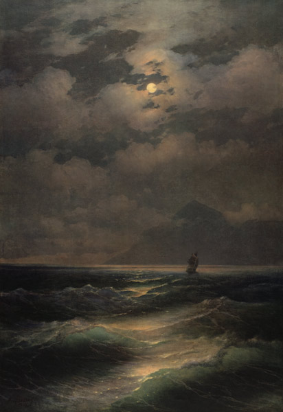 I.K.Aiwasowski, Seascape / Painting a Iwan Konstantinowitsch Aiwasowski