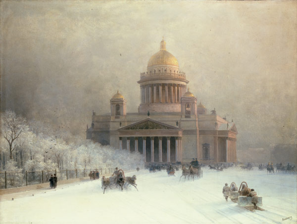 San Pietroburgo, Isaakscattedrale a Iwan Konstantinowitsch Aiwasowski