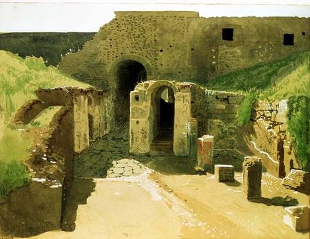 Italian Ruins a Iwan Nikolajewitsch Kramskoi