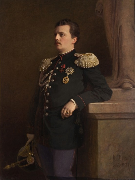 Portrait of Grand Duke Vladimir Alexandrovich of Russia (1847-1909) a Iwan Nikolajewitsch Kramskoi