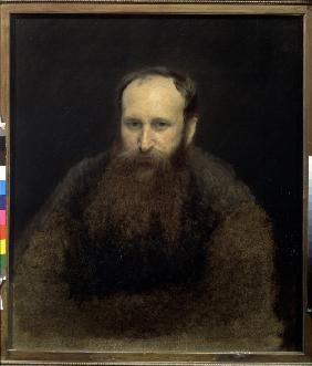 Portrait of the artist Vasili Vereshchagin (1842-1904)