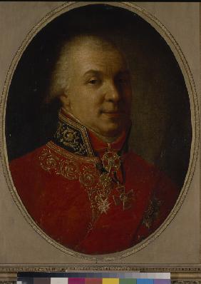 Portrait of the Poet Gavriil R. Derzhavin (1743-1816)