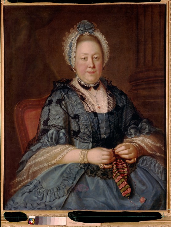 Portrait of Countess Tolstaya, née Lopukhina a Iwan Petrowitsch Argunow