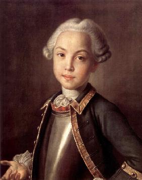 Portrait of Count Nikolai Petrovich Sheremetev as Child