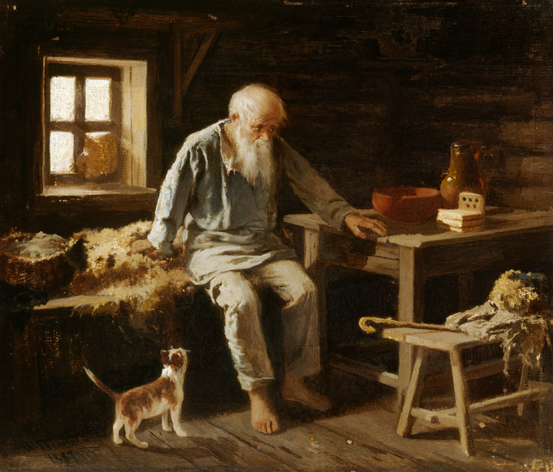 Old Man and his Cat a Iwan Andrejewitsch Pelewin