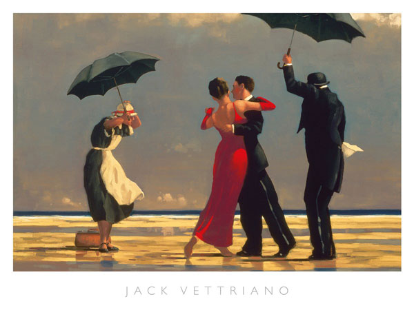 The singing Butler a Jack Vettriano
