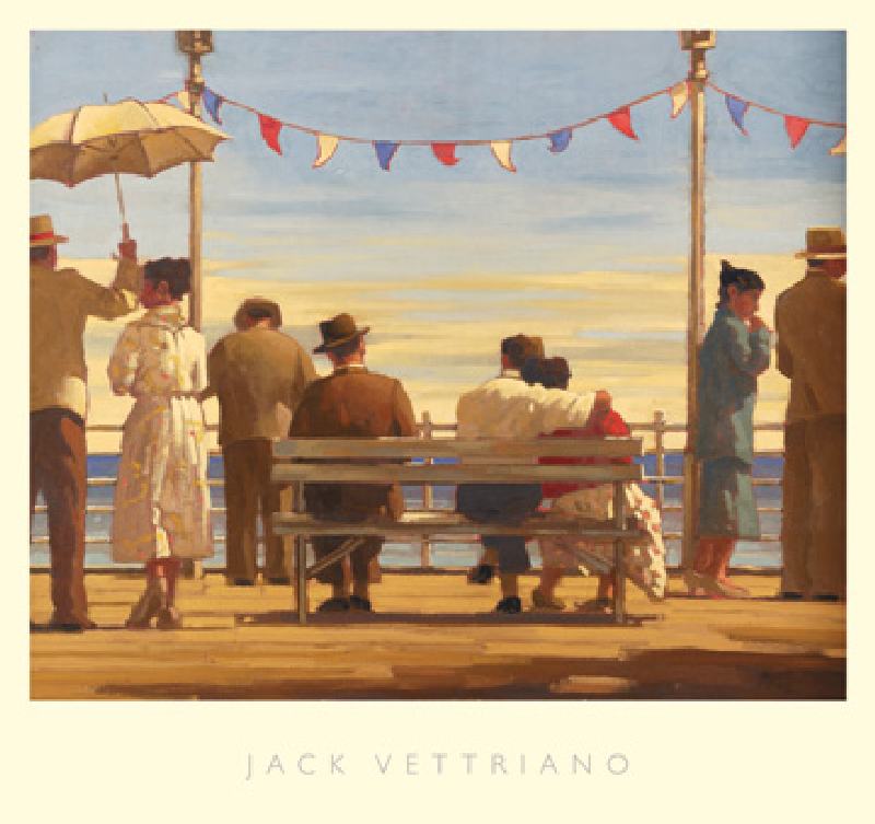The Pier a Jack Vettriano
