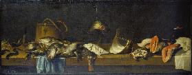 Still Life with Fish on a Vending Counter