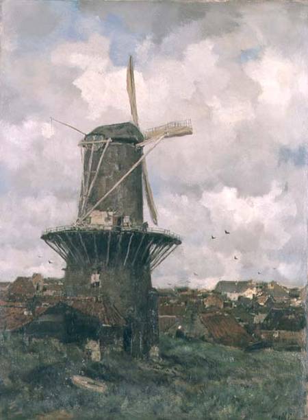 The Windmill a Jacob Henricus or Hendricus Maris