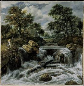 Waterfall in the Foothills ("Norwegian Waterfall")