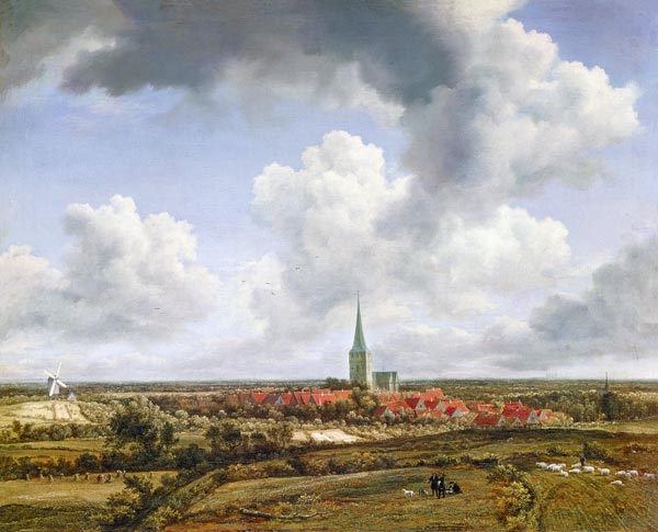 View of Ootmarsum a Jacob Isaacksz van Ruisdael