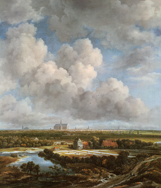 Bleaching Ground in the Countryside near Haarlem a Jacob Isaacksz van Ruisdael