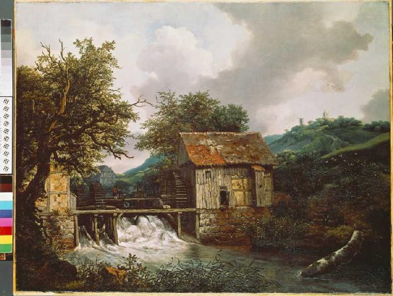 Two mills a Jacob Isaacksz van Ruisdael