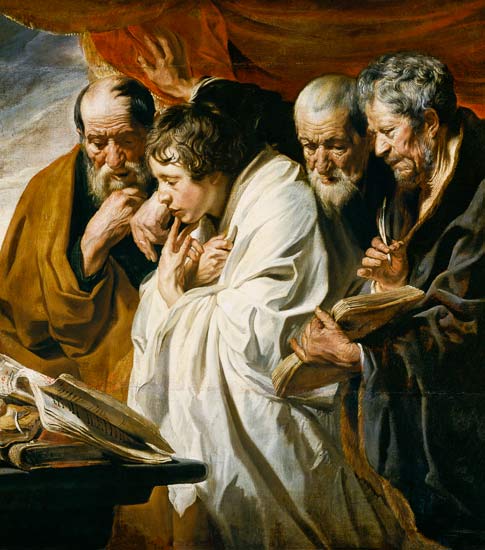 The four evangelists a Jacob Jordaens