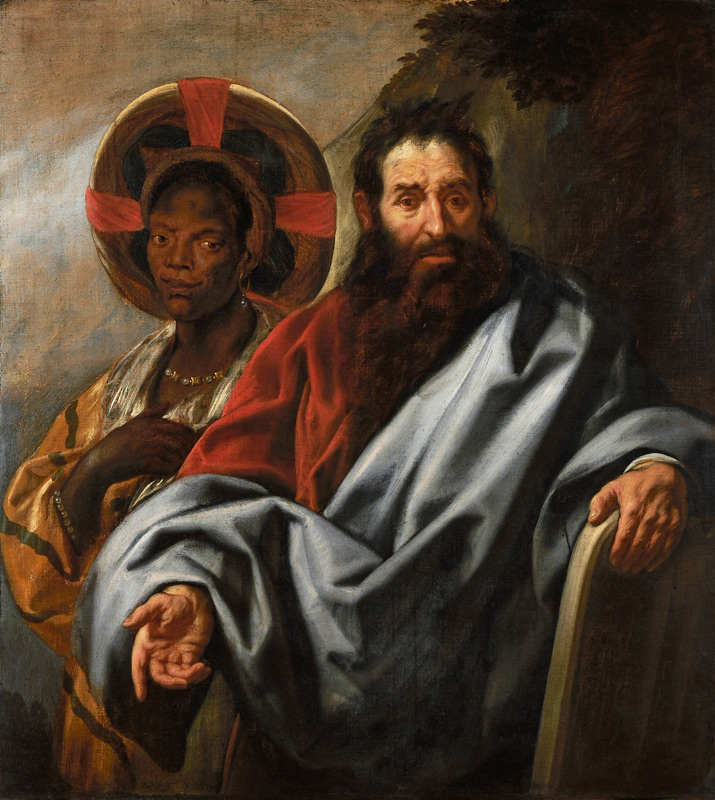 Moses and his Ethiopian wife Zipporah a Jacob Jordaens
