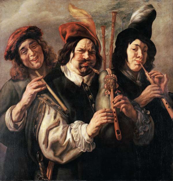 Three Musicians a Jacob Jordaens
