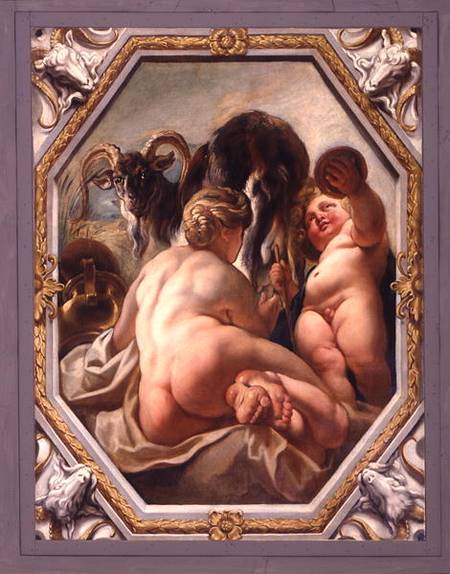 Capricorn, from the Signs of the Zodiac a Jacob Jordaens