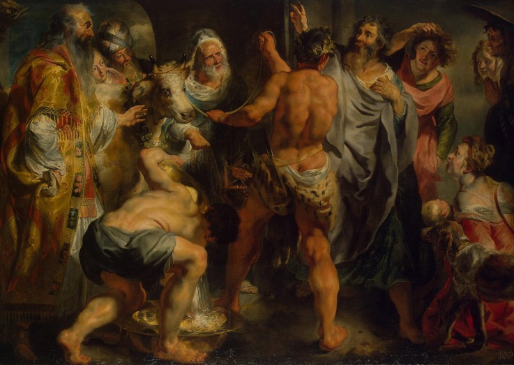 The Apostles Paul and Barnabas in Lystra a Jacob Jordaens