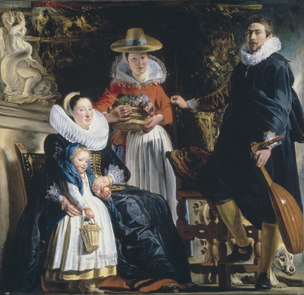 The Painter's Family a Jacob Jordaens