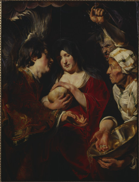 J.Jordaens, Versuchung Maria Magdalena a Jacob Jordaens