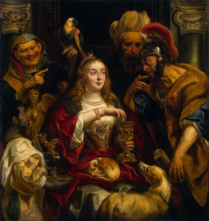 Cleopatra's feast a Jacob Jordaens