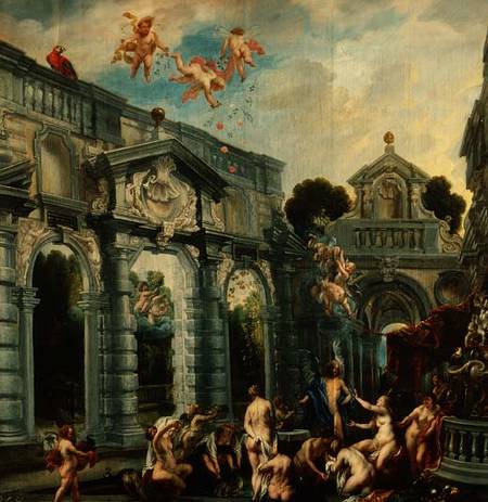 Nymphs at the Fountain of Love a Jacob Jordaens