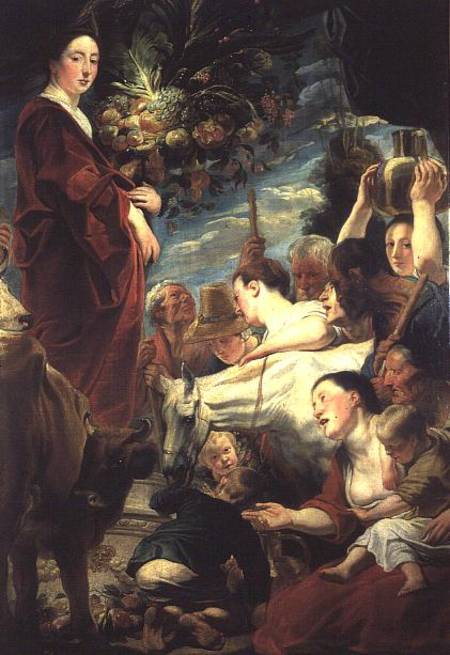 An Offering to Ceres, Goddess of the Harvest a Jacob Jordaens