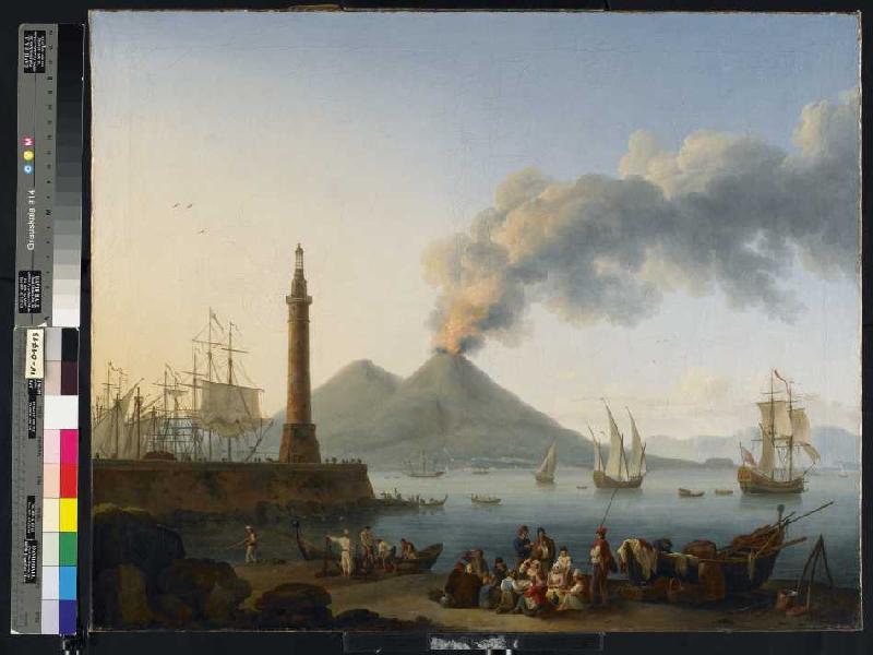 Hafen von Neapel a Jacob Philipp Hackert