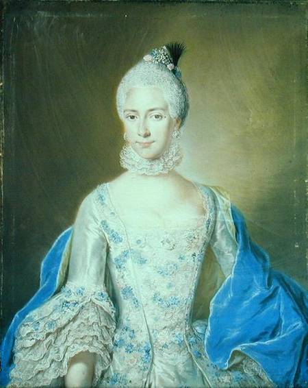 Portrait of Joanna Florentine Muhl a Jacob Wessel