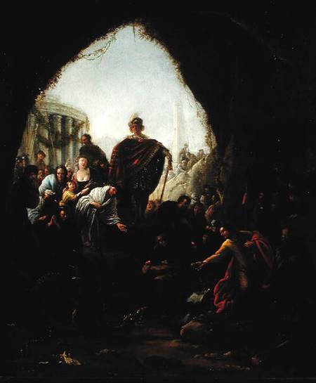 Daniel Killing the Dragon of Baal a Jacob Willemsz de Wet or Wett