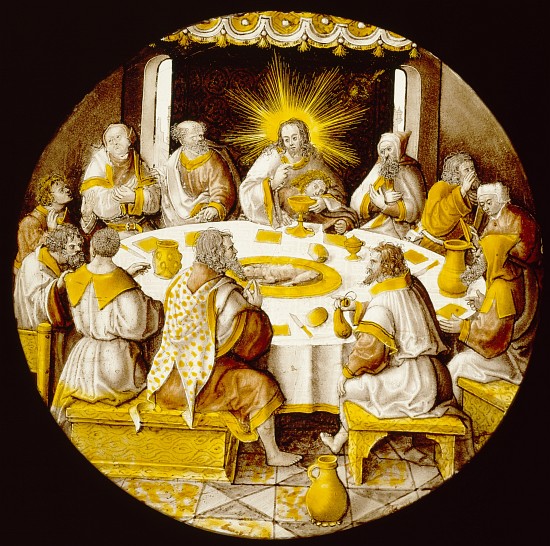The Last Supper a Jacob Cornelisz van Oostsanen